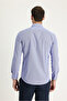 Long Sleeve Slim Fit Slim Fit Classic Print Cotton Easy-Iron Shirt - 3