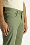Regular Fit Standard Cut Lycra Canvas / Chino Trousers - 3