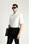 Long Sleeve Relax Fit Comfortable Cut Linen Look Cotton Shirt - 3