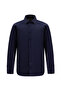 Long Sleeve Slim Fit Slim Fit Non Iron Classic Satin Cotton Shirt - 7