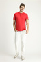 Slim Fit Slim Fit Embroidered Cotton Polo Collar T-Shirt - 2