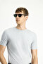 Crew Neck Slim Fit Slim Fit Single Jersey Cotton T-Shirt