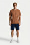 Crew Neck Regular Fit Breathable Cotton Washable T-Shirt - 2