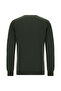 Crew Neck Regular Fit Wool Cashmere Italian Knit Sweater - 2