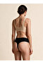 Set of 5 pairs of high-waisted women's thong panties DUNIPA, seamless, laser cut, invisible, microfiber, Multicolor (Black, Khaki, Brown, Beige, Off-white), S - 3