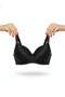 Covered Underwireless Push up Bra - 2