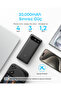 20.000 mAh Powerbank, Taşınabilir Şarj Cihazı, 87W, Dahili USB-C Kablosu, Siyah - A1383 - 4