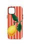 iPhone 13 Vorian Double Layer Case Sicilian Lemon Red Stripe - 4