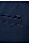 Navy Blue Knitted Interlock Trousers 0010521-70490 - 8