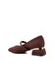 077-258-107 Brown Women's Casual Shoes - 4