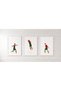 Alayra FramedWall Art Cristiano Ronaldo Set of Three Pictures, Criistiano Ronaldo Siuu Celebration,Portugal National Team, Ready to Hang-30x40 cm - 2