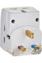 3 Way Individual Switched Universal Plug Input Adaptor - 2
