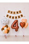 Good to Be Born on Your Birthday Kraft Black Retro Balloon Set -4-