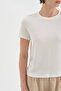 Women's Short Sleeve Crew Neck Premium Quality Basic Design Tshirt - 6