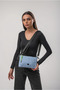 Women's Crossbody Bag Daily Stylish Use Lightweight Multi-Compartment Modern Design Blue 18290 - 3