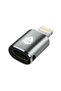 Adaptor Universal, Techsuit, Model A11, Lightning la USB-C, Gri - 4