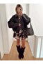 Belted Bomber Leather Jacket - 5