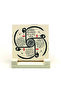 4 Surahs (Kafirun, Ikhlas, Felak, and Nas) Printed on Stone Tabletop 10X10 Kh-83 - 2