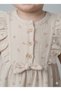 Baby Girl Muslin Fabric Ruffle Romper Jumpsuit - 3
