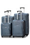 Soft Shell Material 4PCS Set (20/24/28/32 Inch) Luggage, Ultra Lightweight, Expandable, 2 Wheels, Combination Locks Suitcase