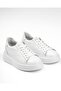 Italian Style Internal and External Natural Antique Leather Men's Shoes White T14938