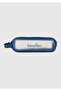 Unisex Navy Blue Transparent Mini Makeup Bag