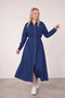 5827 - Stylish and Comfortable Poplin Full-Zip Summer Women's Dress - 3
