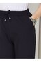Carrot Cut Ankle-Length Elastic Waist Pocketed Pants - 2