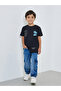 Boys Graphic Print Short Sleeve Cotton T-Shirt - 2