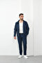 Button Detailed Suede Jacket - 4