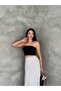 Women's Chiffon Patterned Maxi Skirt - 5