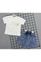 Girls' Sets, Shorts and Skirts, Travel-Friendly Top and Bottom Set, 2-Piece, Super Quality Cotton Fabric, Daily and Special Occasion Wear. - 4