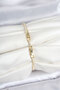 Brass Gold Color Sea Shell Model Waterway Women's Bracelet - 2