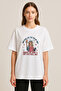 Pinterest Printed Crew Neck White T-Shirt T-Shirt