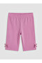 Ecru Bowknot Girls' Shorts Leggings 2-Pack - 5