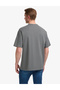 Anthracite Comfort Fit 100% Cotton Crew Neck Basic T-Shirt 50325300-Vr006 - 5