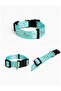 Blue Ship Pattern Adjustable Dog Collar and Leash Set 3 Sizes S-M-L