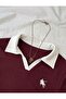 Soul Colorful Polo Collar Embroidered Gathered Blouse - 4