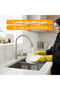 360 Pull-Out Kitchen Mixer °   Luxury Metal with Spray and Flow Modes, Rust-Resistant