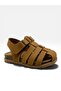 Genuine Leather Anatomical Cork Sole Children's Sandals - 3