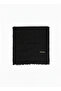 2-piece flannel cotton non-sweat 4-season usable 100x100 cm black and white scarf - 3