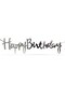 Pink Deer Birthday Decoration Set for Girls 1-9 Years Old Pink Balloon Chain Happy Birthday Banner Party Concept Set - 3