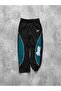 Trend Unisex Elastic Waist Baggy Oversize Soft Textured Sports Track Pants - 2