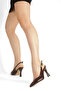 Brown Patent Leather Shoes with Pointed Toe, Open Back, Large Buckle, 9cm Goggle Heel, New Season - 3