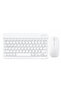 Wireless Bluetooth Keyboard and Mouse Combo – Rechargeable Slim Keyboard Kit with Multi-Device Support, Silent Click Mouse, Long Battery Life, Compact Portable Design for Laptop, PC, Tablet