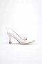 White Heeled Women's Stiletto Tr20Ms02B - 5
