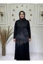 Women's New Season Kupra Fabric Crystal Dress - 2