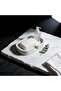 Concrete Soap Dish with Drain Channel Minimal Rectangular Bathroom Accessory - 6