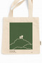 Miyazaki Princess Mononoke Printed Canvas Tote Bag with Velcro and Internal Pocket - 2