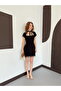 Lace Detailed Collar Tie Dress - 2